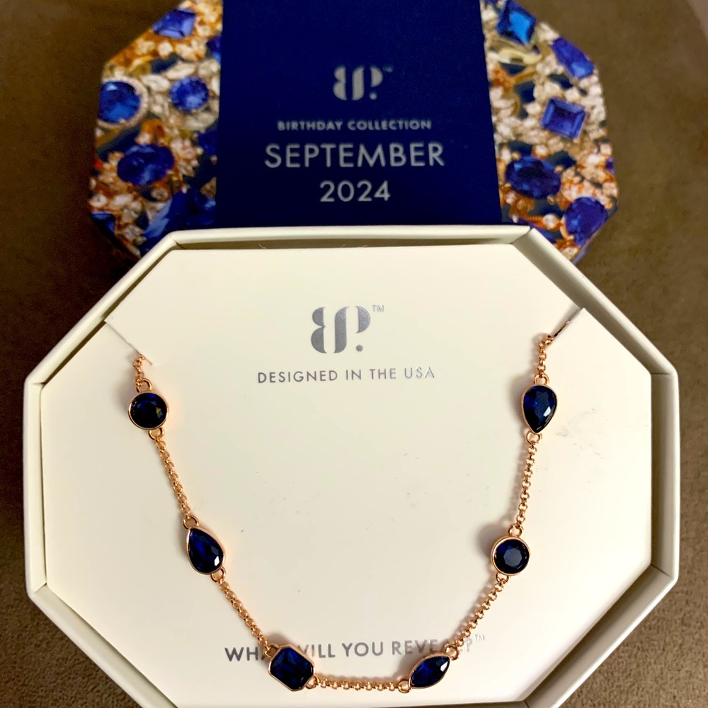 BP September 2024 Sapphire necklace